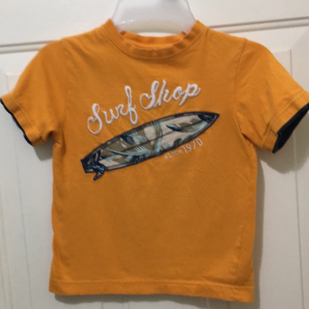 Gymboree Embroidered Surf Tee